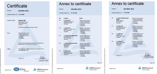 ISO 9001 Certificate